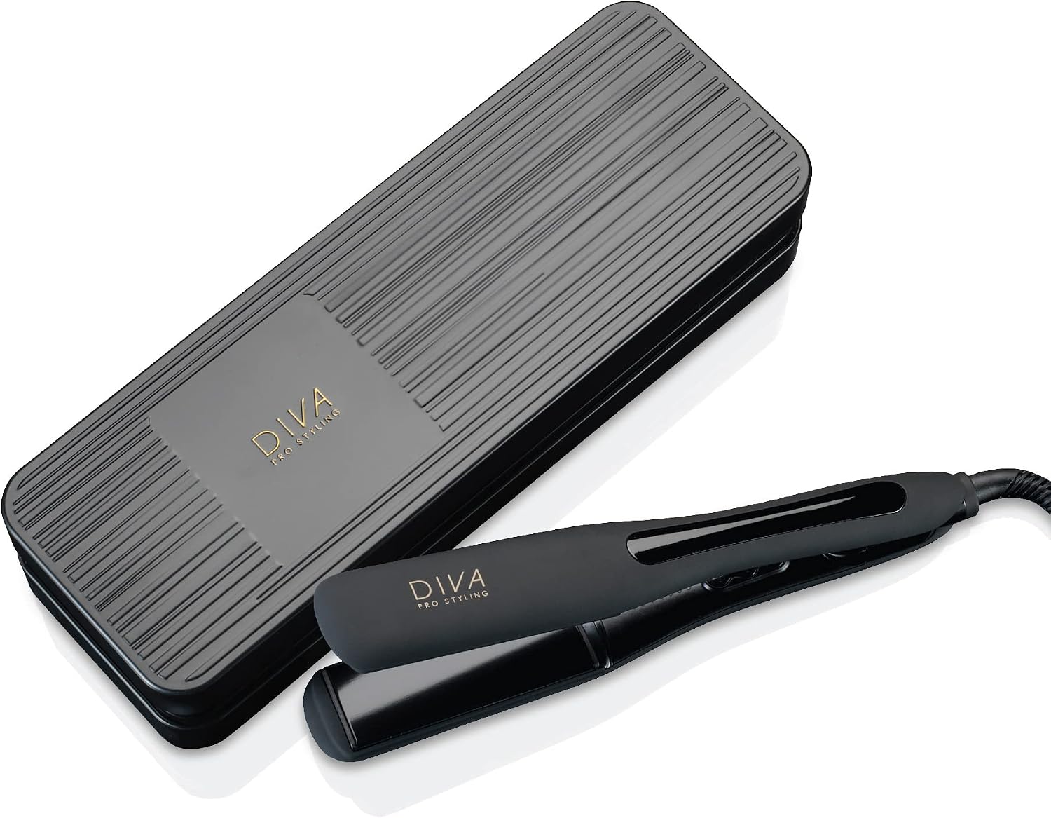 Diva Pro Styling Lisseur/Styler Digital, Noir, Taille L