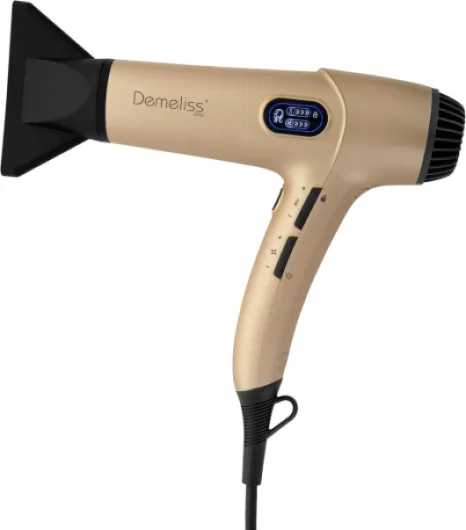 SAINT ALGUE - Sèche-Cheveux PRO SERIES - Moteur Numérique BLDC - Léger, Compact, Silencieux et Ultra Puissant - 3 Accessoires Magnétiques - Design Ergonomique, Fonction Ionique
