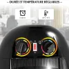Test RELAX4LIFE Sèche-cheveux Professionnel 1050W : le casque chauffant qui fait le job à la maison