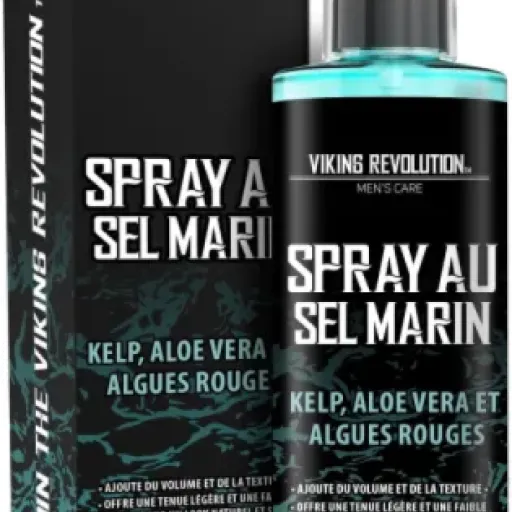 Avis Viking Revolution Sea Salt Spray Homme : un spray salé simple pour donner du volume sans prise de tête