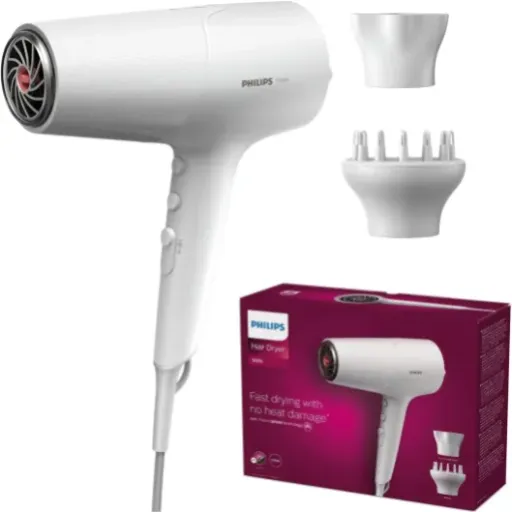 Avis Philips 5000 Series BHD500/20 : un sèche-cheveux puissant qui mise sur la protection ThermoShield