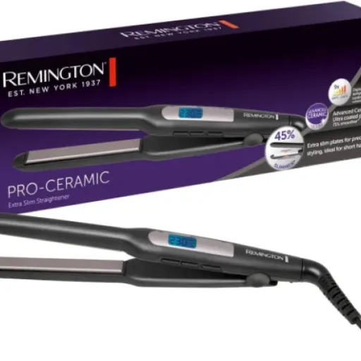 Avis Remington Pro-Ceramic S5515 : le lisseur extra-fin pensé pour cheveux courts et barbes