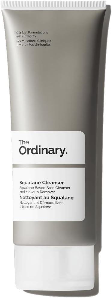 The Ordinary Nettoyant au Squalane, Démaquillant hydratant, protège la barrière d'hydratation, 150 ml