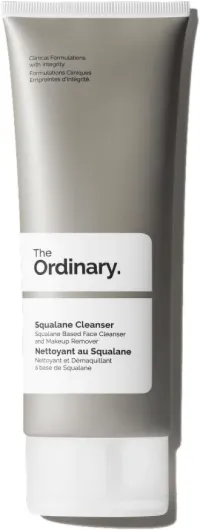 The Ordinary Nettoyant au Squalane, Démaquillant hydratant, protège la barrière d'hydratation, 150 ml