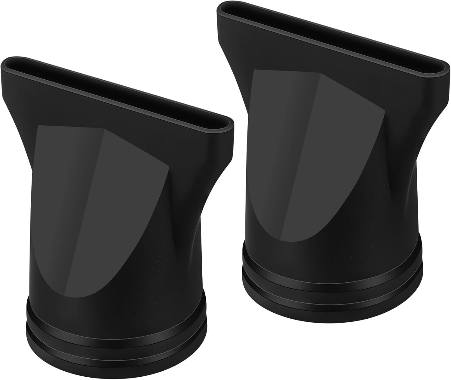 Lot De 2 Buses De Embout Seche Cheveux Noires: Embout Diffuseur Seche Cheveux Universel Pour 40-48mm Pour Sèche