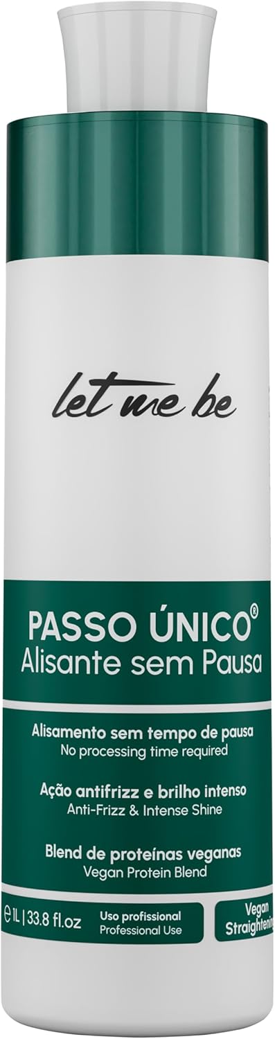 NOUVEAU LISSAGE BRÉSILIEN SANS TEMPS DE PAUSE! Végan, Premier lissage instantané sans formol en une seule étape, à base d’acides aminés, de kératine hydrolysée et de protéines (1L)