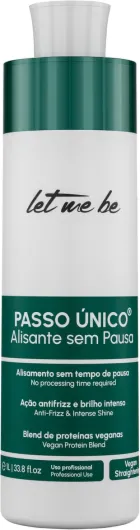 NOUVEAU LISSAGE BRÉSILIEN SANS TEMPS DE PAUSE! Végan, Premier lissage instantané sans formol en une seule étape, à base d’acides aminés, de kératine hydrolysée et de protéines (1L)