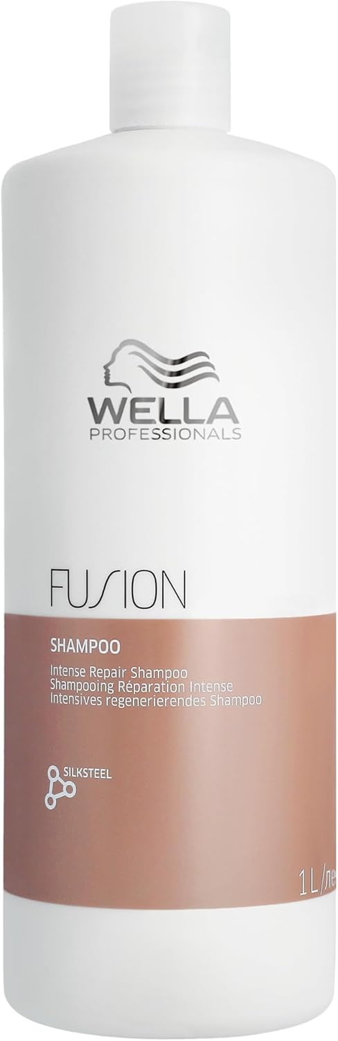 Wella Professionals Fusion Intense Repair Shampoing réparation intense pour cheveux abîmés 1 l (Lot de 1)