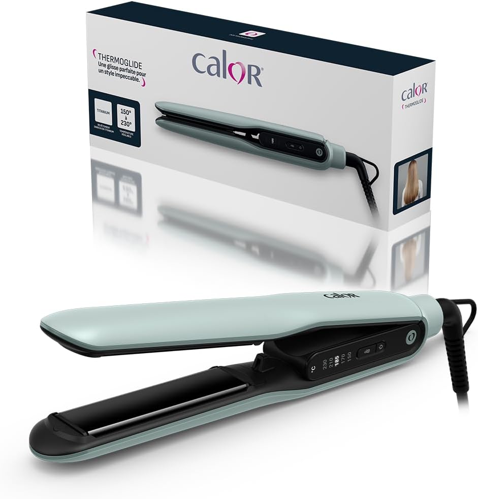 Thermoglide Lisseur, Lissage et boucles, Glisse parfaite, Brillance, Coiffure longue tenue, SF5120C0 fer à lisser