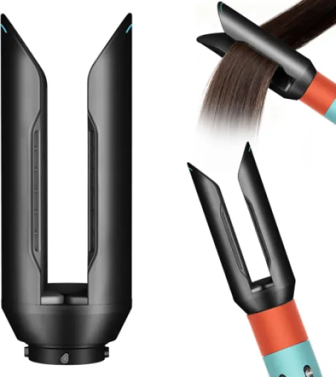 Accessoire lisseur pour Dy-son Airwrap HS01 HS05 HS08, brosse sèche-cheveux pré-coiffage pour cheveux bouclés, accessoires professionnels pour cheveux Salo (noir)