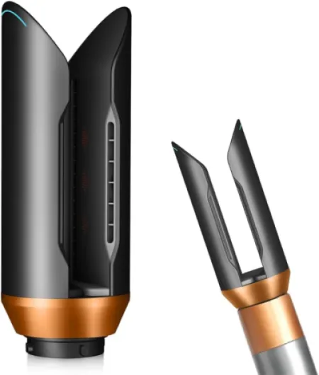 Buse de lissage pour fer à friser pour Dy-son Airwrap HS01 HS05 HS08, buse de lissage redresse et coiffe les cheveux avec flux d'air seul (or) 1 * Embout de Lissage Doré pour Cheveux