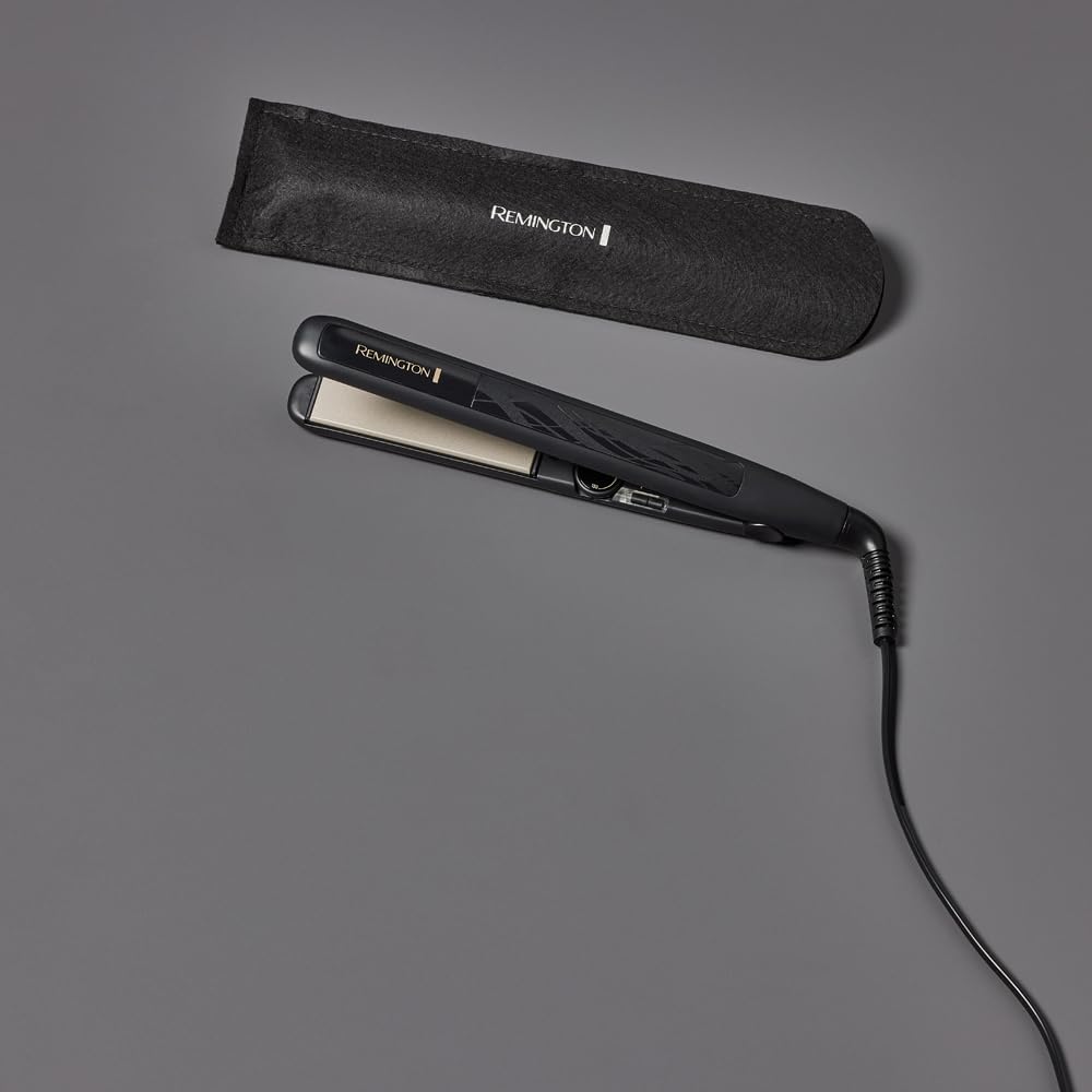 Lisseur Cheveux [4X protection] Ceramic Straight (Revêtement Céramique Tourmaline Antistatique & Glisse facile, chaleur homogène & Brillance) Fer à Lisser S3500