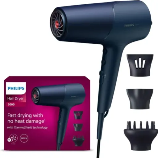 Test Philips 5000 Series : Un sèche-cheveux qui fait le taf sans chichis