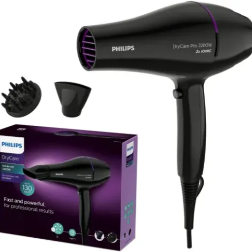 Test du Sèche-cheveux Philips Pro DryCare : Un souffle puissant mais imparfait