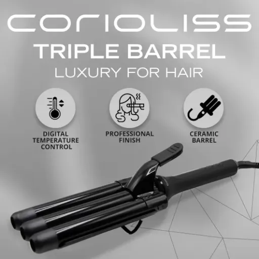 Test Corioliss Triple Waver 25 mm : des vraies ondulations rapides, mais faut aimer le volume