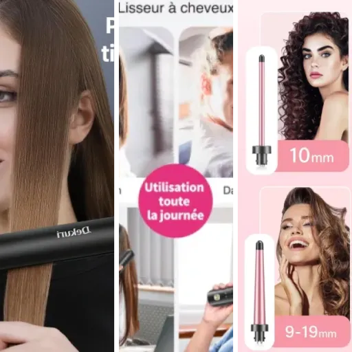 Quel appareil lissage et bouclage choisir ? Top 6 (mai 2026)