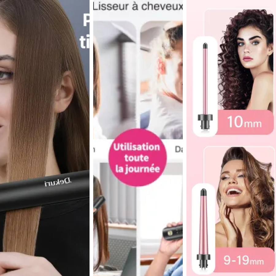 Quel appareil lissage et bouclage choisir ? Top 5 (mai 2026)