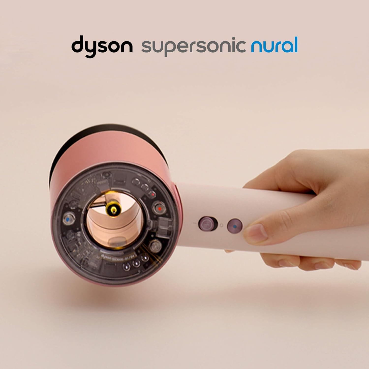 Dyson Supersonic Nural™ : sèche-cheveux – Cheveux bouclés à Frisés Cheveux bouclés à Frisés (Rose Céramique/Or rose)