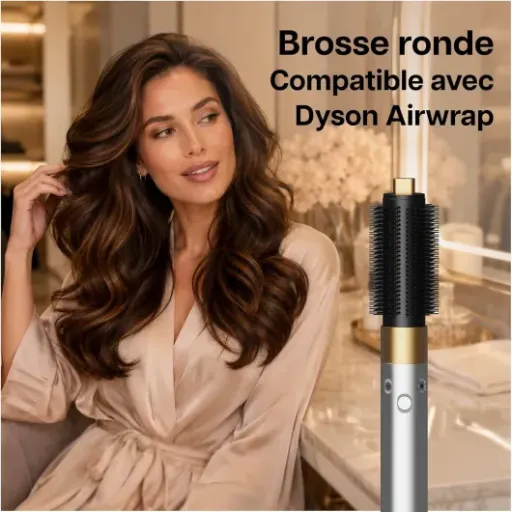 Test Brosse Ronde Extra Large MMOBIEL pour Dyson Airwrap : plus de volume, mais pas magique non plus