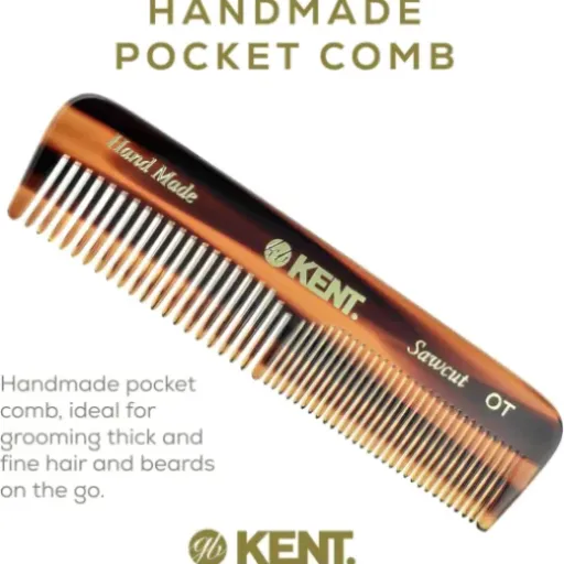 Test Kent Peigne de poche 11 cm : le petit peigne qui fait le job pour les cheveux et la barbe