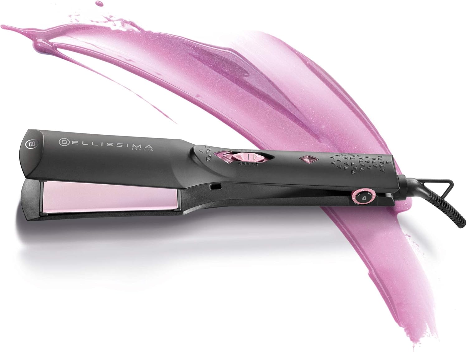 Lisseur B26 100 - Lisseur Cheveux Longs, Épais ou Difficiles à Discipliner - Fer à Lisser Grande Taille Avec Revêtement en Céramique - Rend les Cheveux Lisses et Brillants en Un Passage