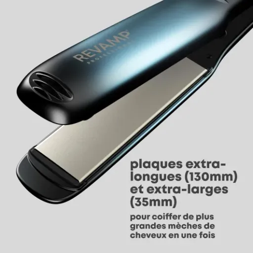Test REVAMP Ultra X Shine : le lisseur large qui fait le job sur cheveux longs et épais