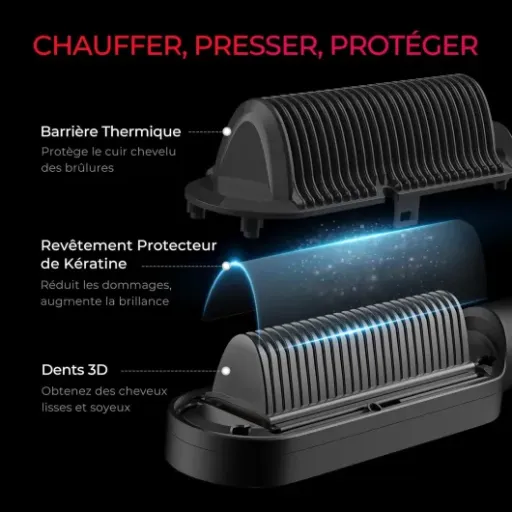 Test TYMO RING PLUS : la brosse lissante qui fait gagner du temps (mais pas pour tous les cheveux)
