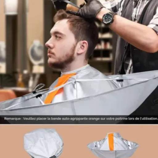 Test Lictin Coupe de Cheveux Coiffure Cape Argent : fini les cheveux partout (ou presque)