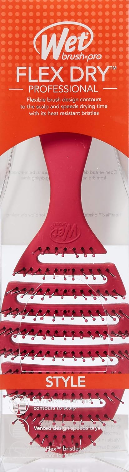 Wet Brush Pro Flex Dry Rose - Brosse Démêlante Ventilée Brushing