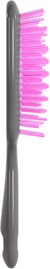 FHI HEAT Unbrush Wet & Dry Brosse à cheveux démêlante ventilée, lavande/gris Violet 1 Count (Pack of 1)