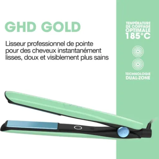 Test ghd Gold Jelly Mint : le lisseur qui fait bien le job, mais à prix salé