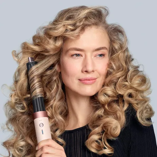 Dyson Airwrap Co-anda2x™: multistyler et sèche-cheveux Cheveux raides à ondulés (Rouge velours et or)