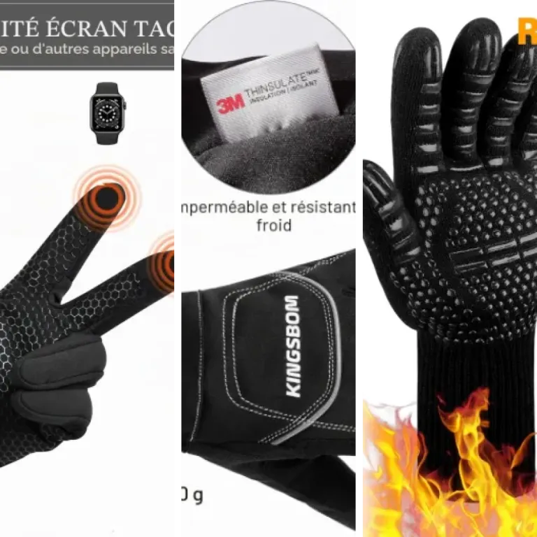 Classement des 5 meilleurs gants thermiques (2026)