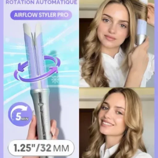 Test SHEGLAM 32mm Fer à Boucler Automatique : des jolies ondulations sans se cramer les doigts, mais pas parfait