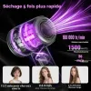 Test Sèche Cheveux Professionnel Portable AOWOKA : un mini Dyson-like qui fait le job sans exploser le budget